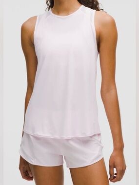 Lululemon Sculpt Tank Top Size 4 Pink | Mesh Panel Athletic Workout Top